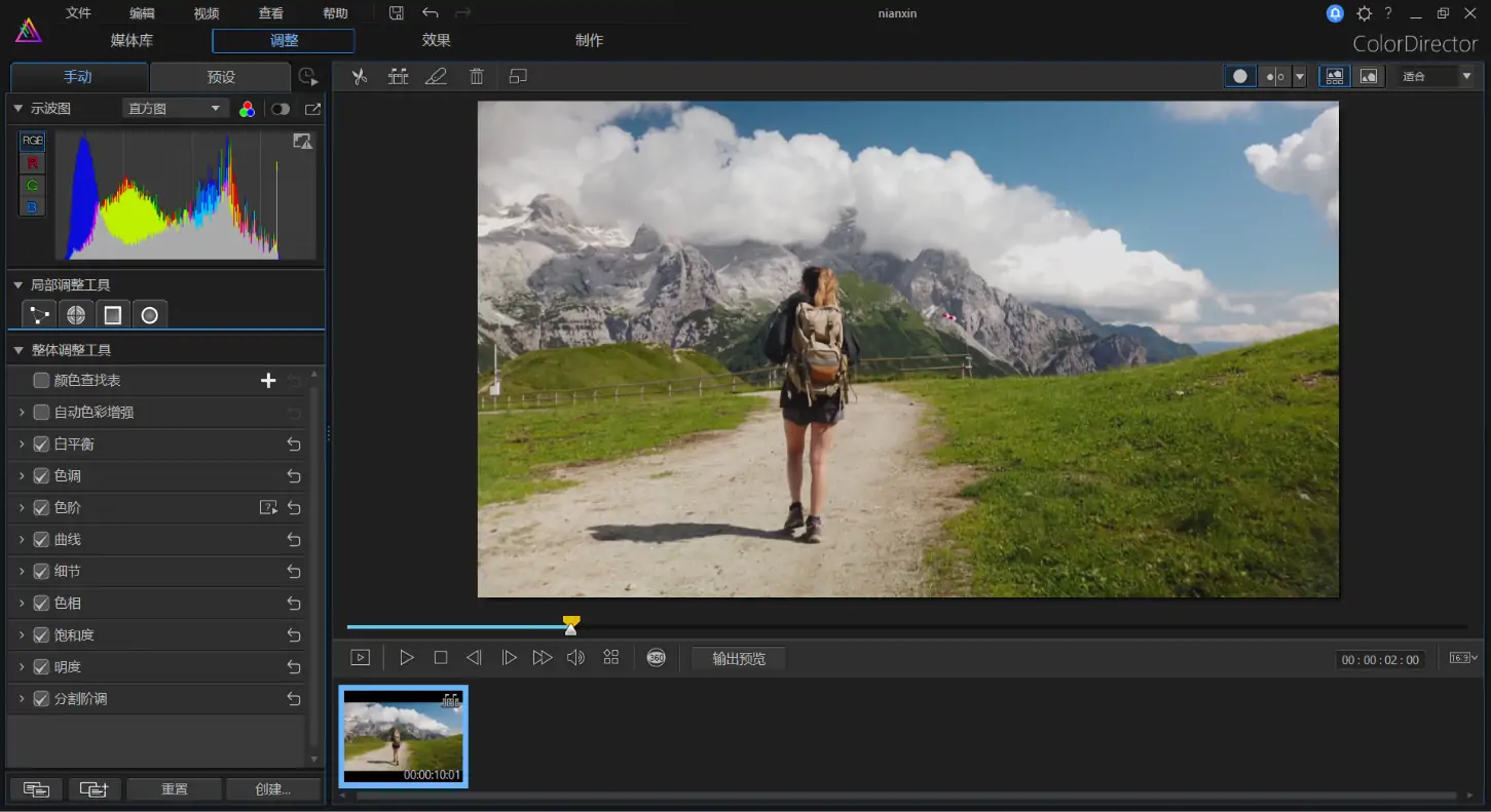 图片[1]-专业视频调色软件 ColorDirector 11.0 多语破解版